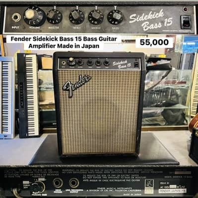 Fender Sidekick Bass 15 Bass Guitar Amplifier /Piano/Keyboard/Electric