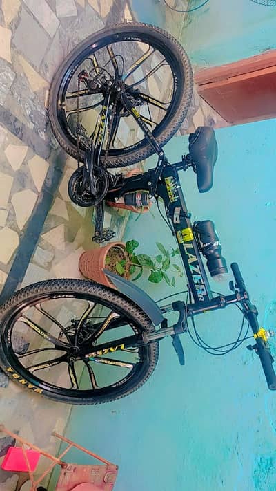 folding gear bike cycle
