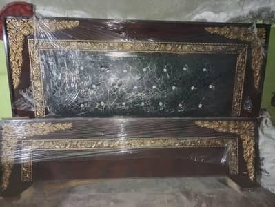 bed showcase dressing table  all new ha