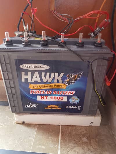 Hawk battery 1800  for sale in larkana