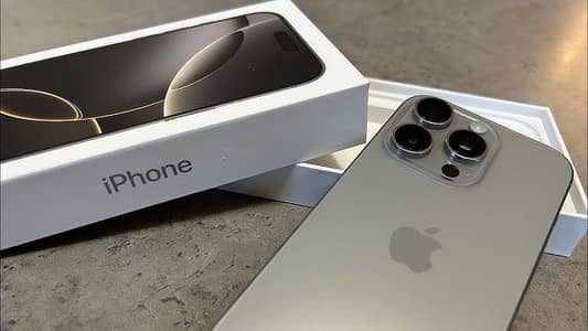 Iphone 16 pro 128gb natural titanium