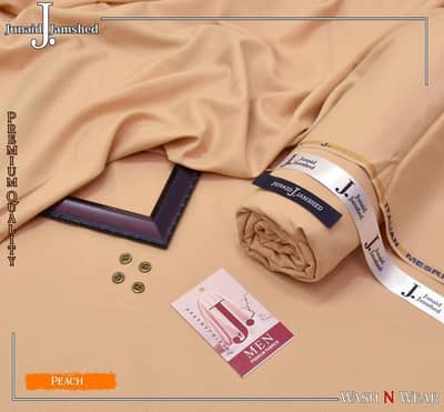 J. Junaid Jamshed Gents Wash & Wear Suit - Cash On Delivery Available