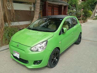Mitsubishi Mirage 2015 Push Start Bumper to Bumper original