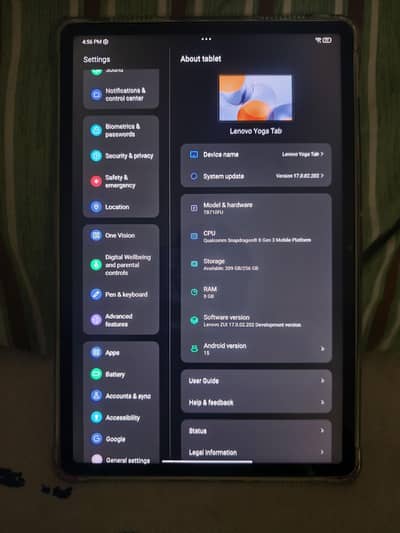 Lenovo Yoga Tab Brand New 10/10
