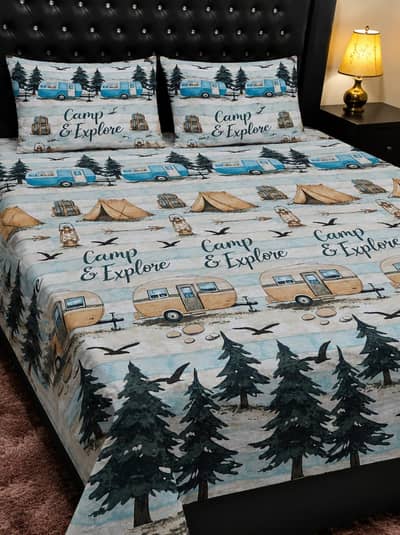 Bedsheets with Pillow Covers