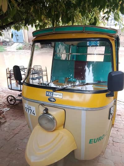 Tez Raftar Euro 2 Auto Rickshaw 2025 Model