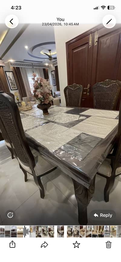 Friends home furniture Dining Table 8 seat