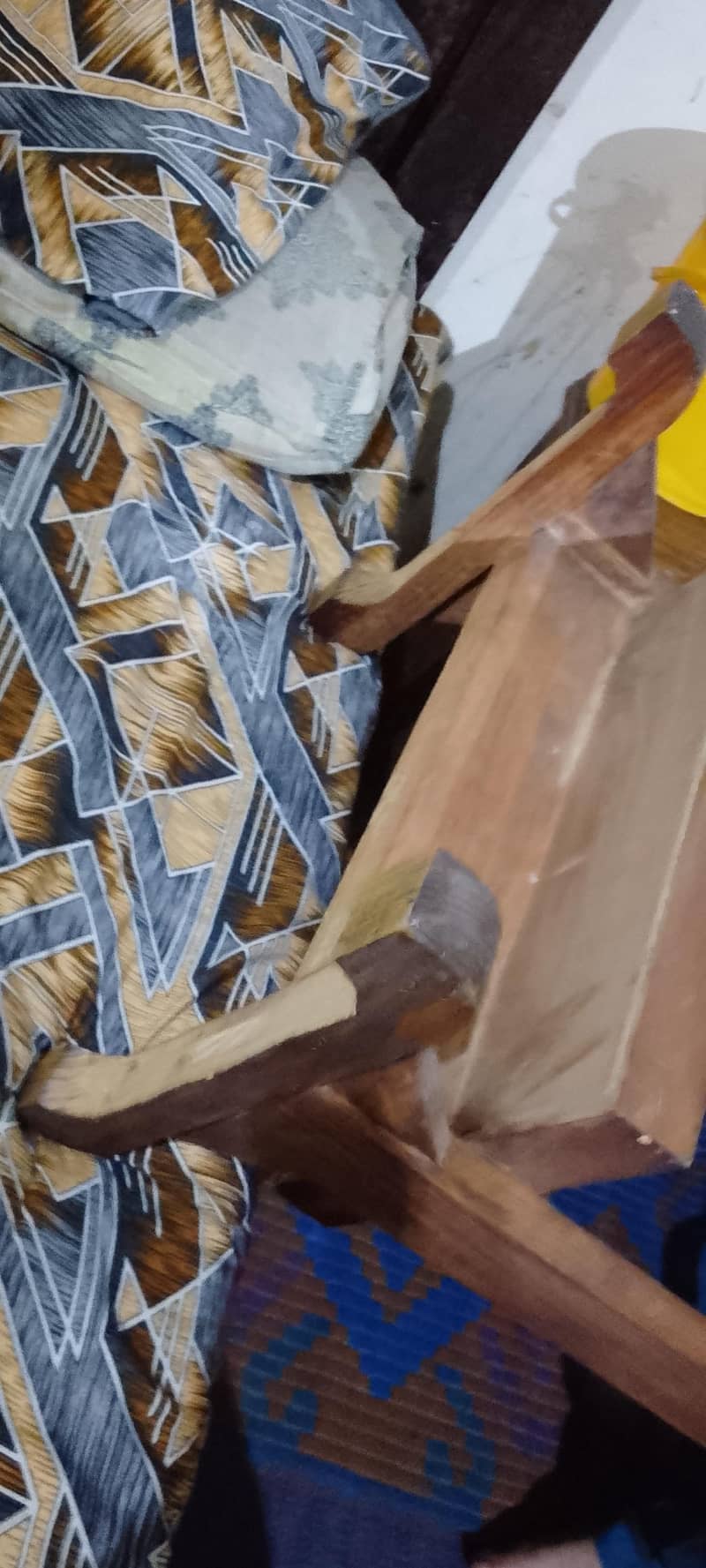 wood stool 1