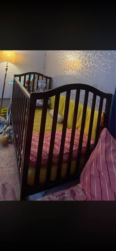 Juniors wooden baby cot