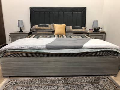 King Size Bed Set Almost New
