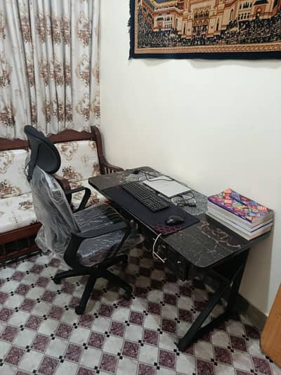 Study Desk & Comfortable Chair