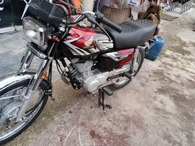 Honda 125 for sell 24 model double sman k sath
