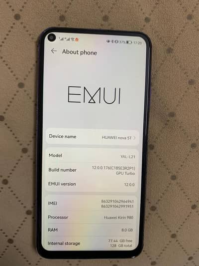 Huawei Nova 5T