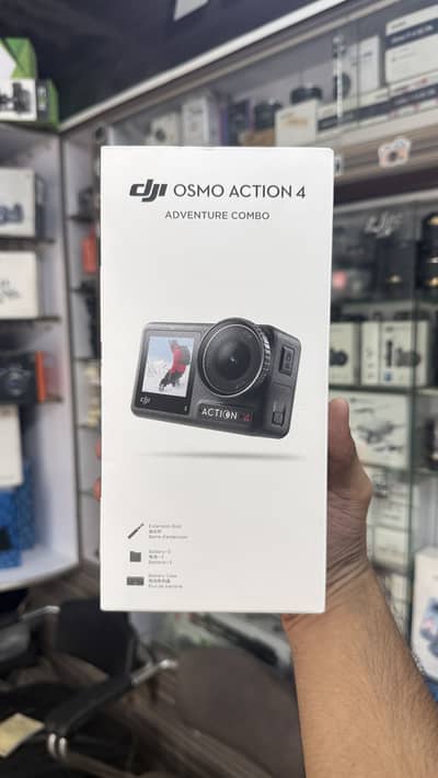 DJI Osmo Action 4 Adventure Combo just box open