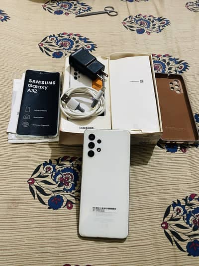 Samsung Mobile A32 6/128 with complete accessories