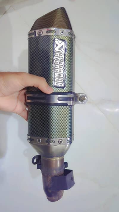 akrapovic muffler for all bikes