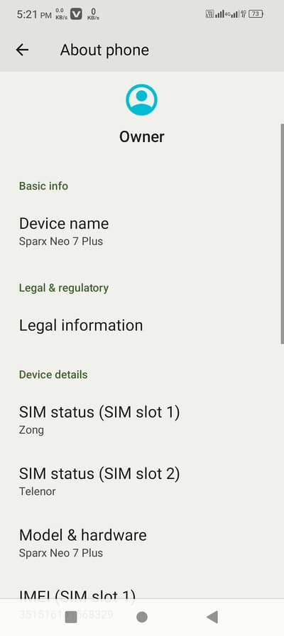 spark Neo 7 plus