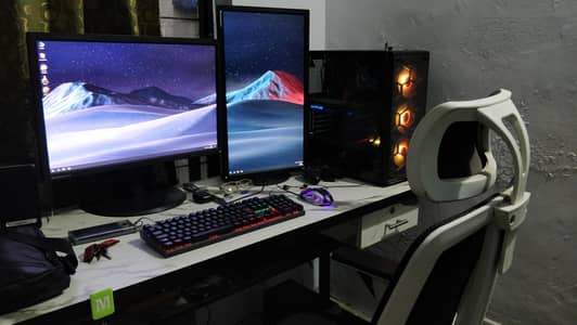 Gaming PC with All setup