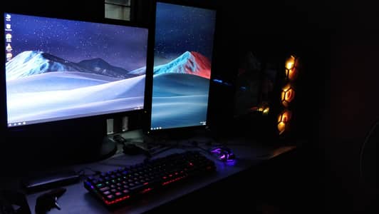 Gaming PC with All setup