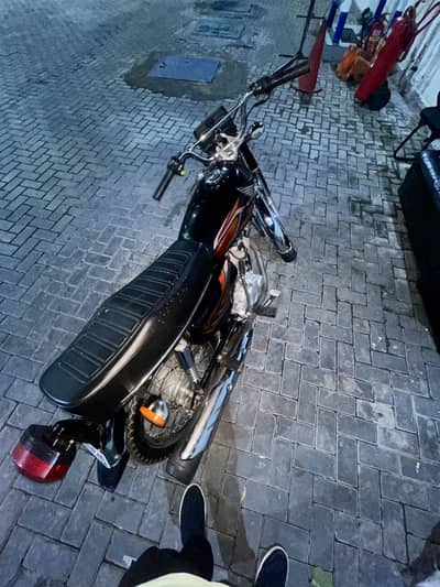 Honda Cg 125 2022 model black