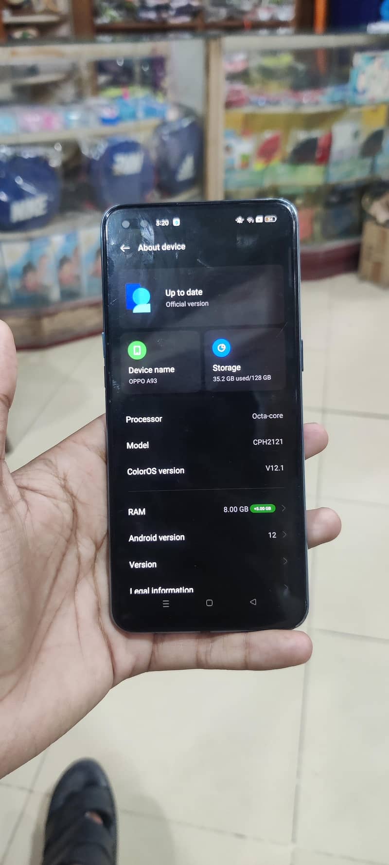 OPPO A93 10