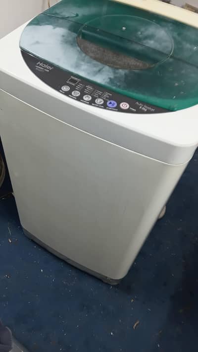 haier fully automatic washing machine 8.5kg bilkul ok