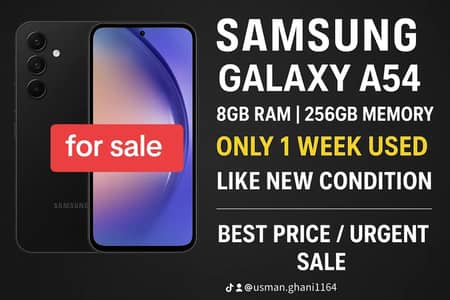 Samsung Galaxy A54 5G 8GB/256GB – PTA Approved