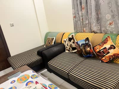 Habbit L-shaped sofa - excellent condition