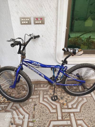 Used bicycle for sell brought from saudi arabia. Without gear