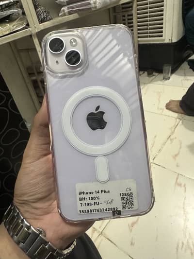 Apple iPhone 14 Plus factory unlock sim working 10/10 condition