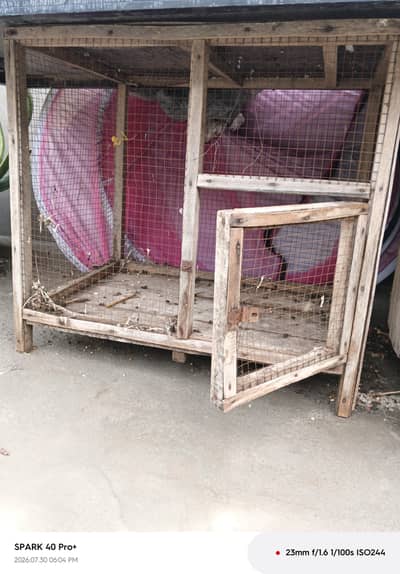 Handmade Wooden Bird Cage | Premium Quality