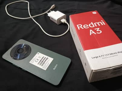 Xiaomi Redmi A3 (4+64) New Condition in just 19k