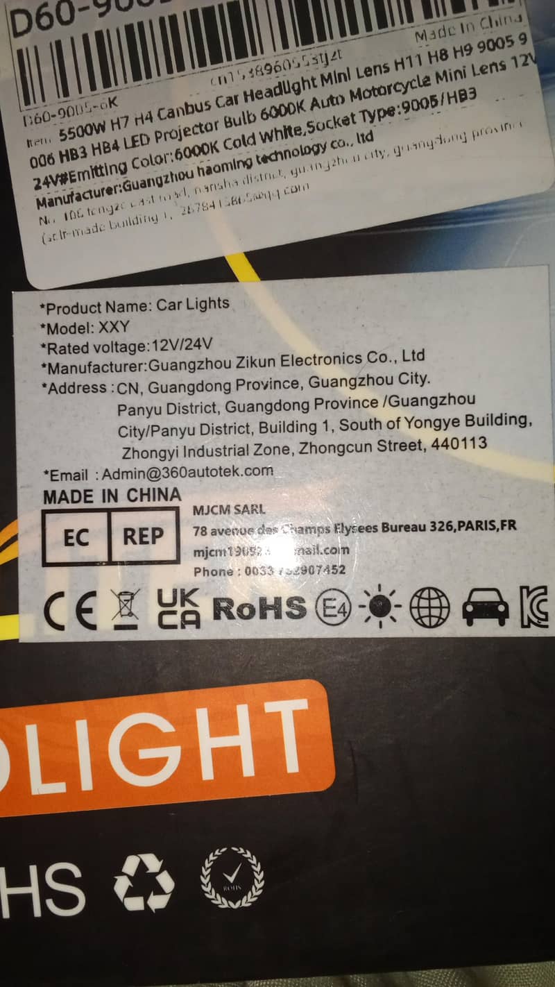 Carlight head light 2