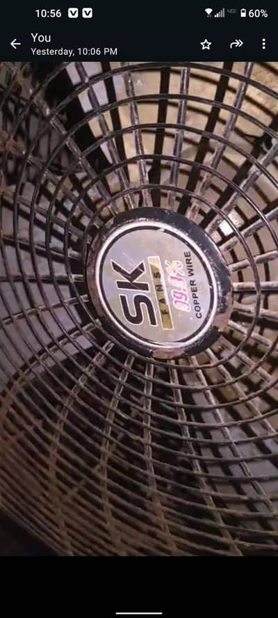 SK fan  copper