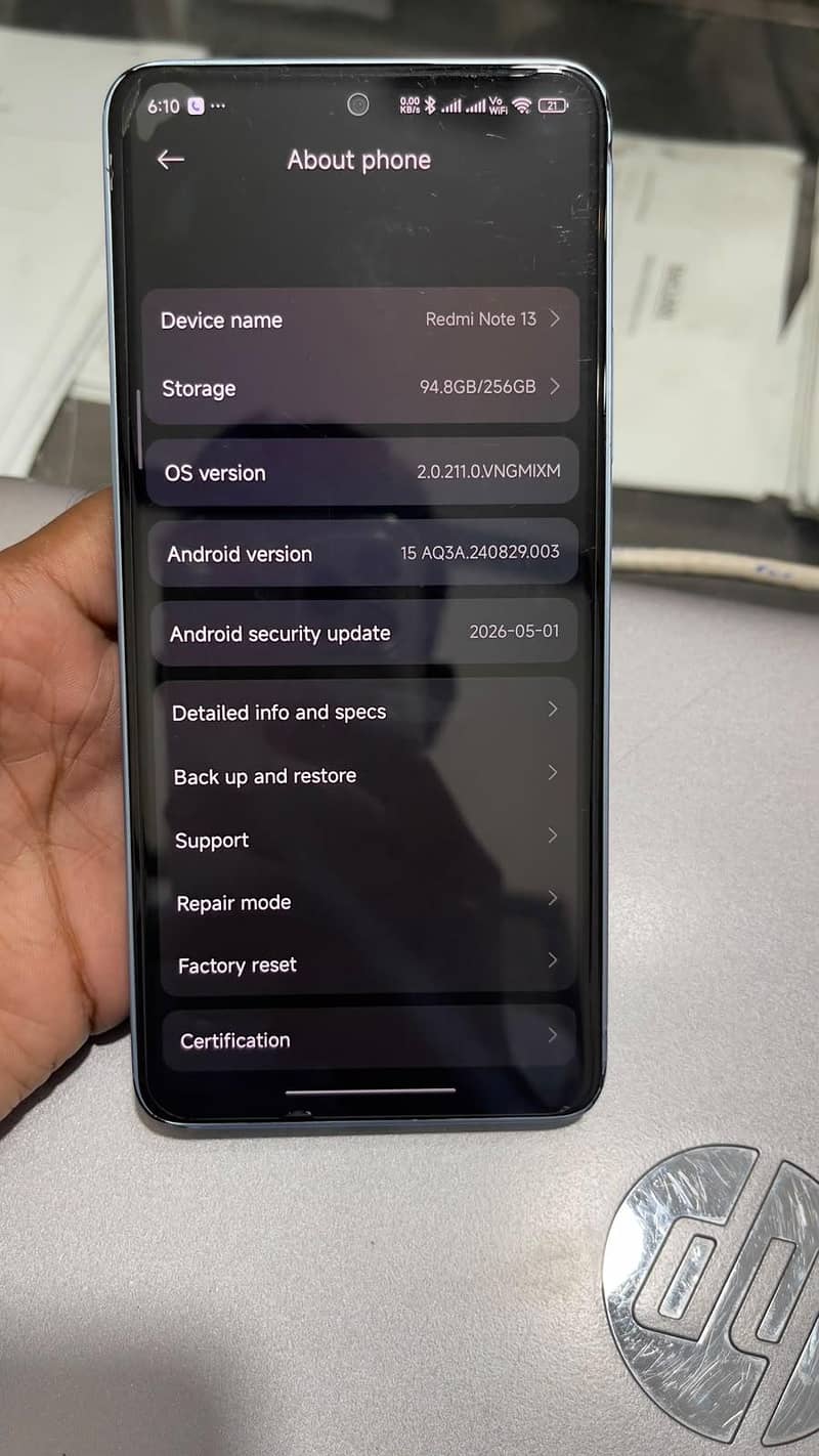Xiaomi Redmi Note 13 8