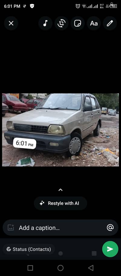 Suzuki Mehran VXR 1999 urgent sale 03112659703