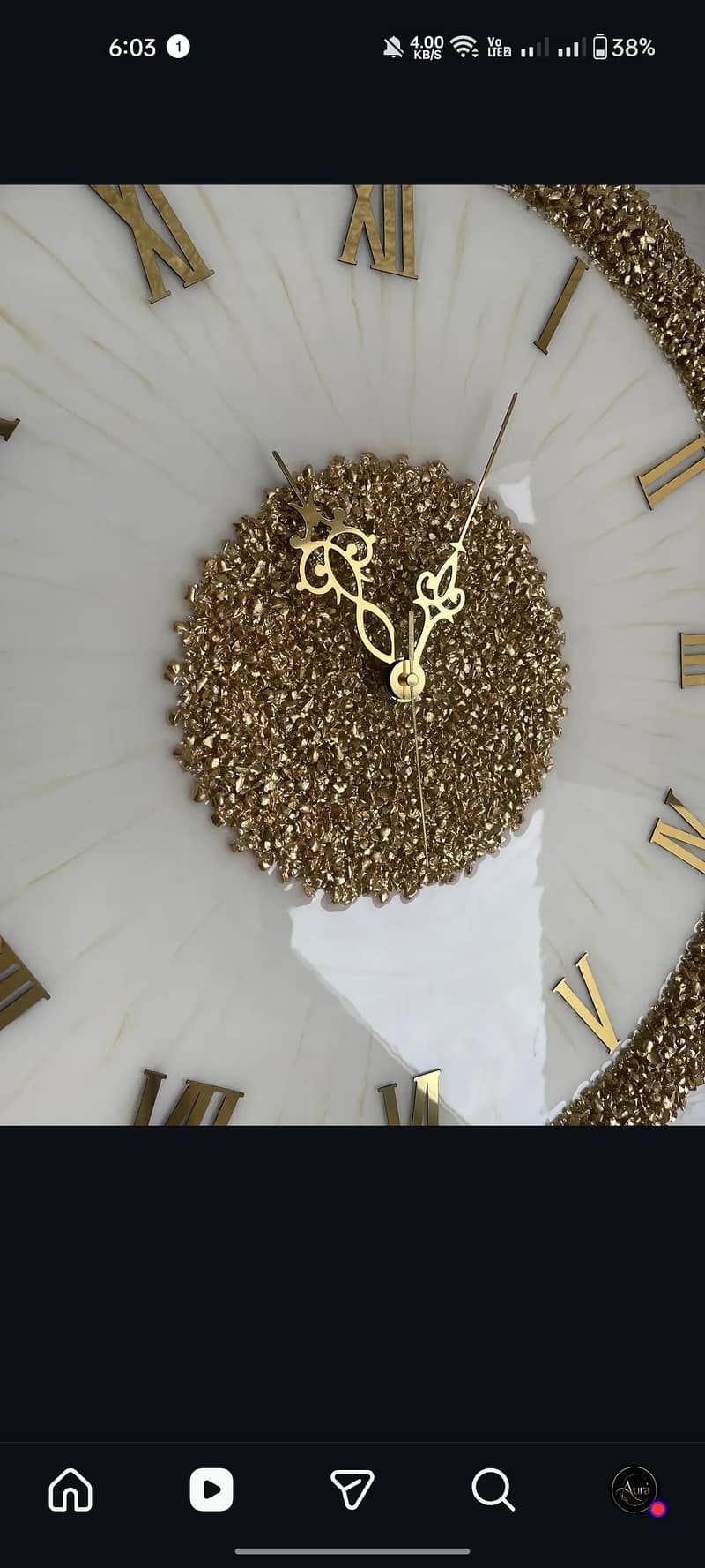 Luxury Wall Clock 1