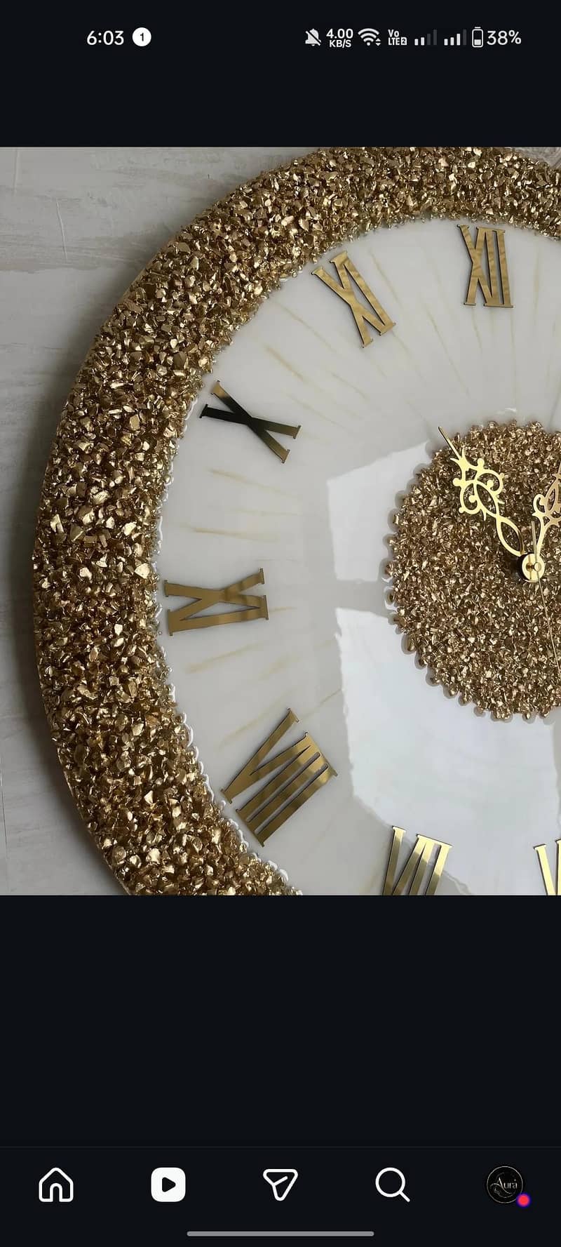 Luxury Wall Clock 2