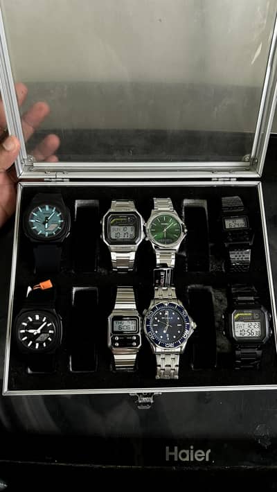 Exclusive Watch Collection | 8 Premium Watches + Luxury Display Box