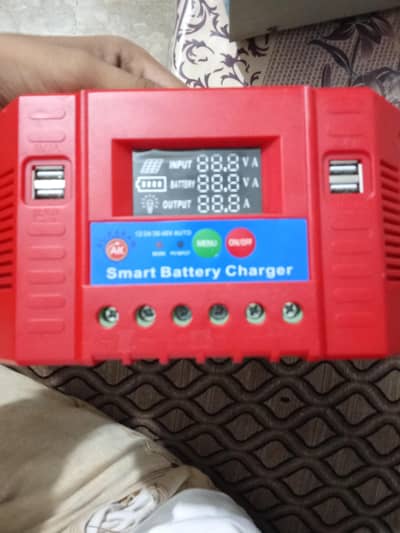 Smart battery charger