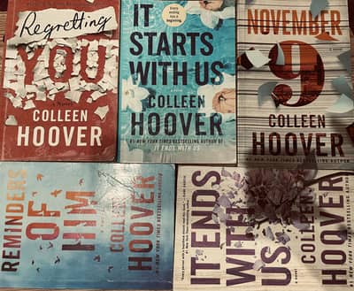 Brand New Colleen Hoover Novels: Pack of 5