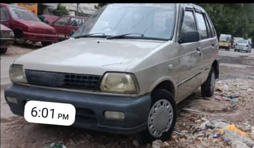 Suzuki Mehran VXR 1999 plus urgent sale 03112659703