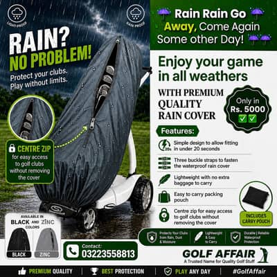 Golf Bag Rain  Cover
