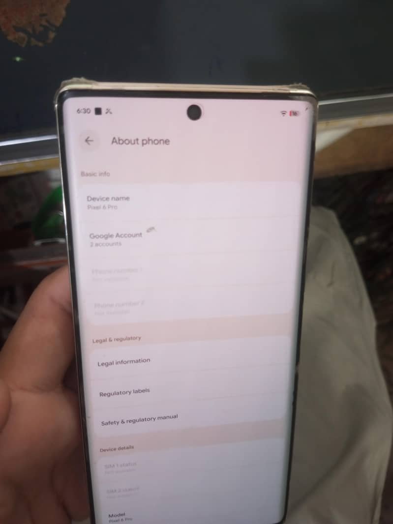 Google Pixel 6 Pro 3