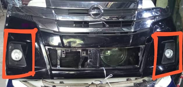 Nissan Dayz Highway Star G - 2016 Genuine fog lights with cover