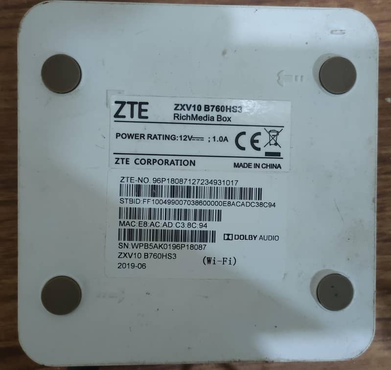 ZTE Android Box 1