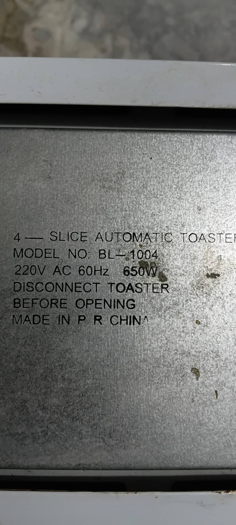 4 slice automatic toaster 3
