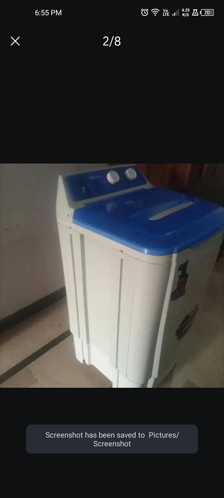 washing machine 1