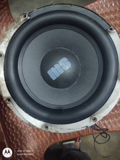 Sony Speakers (3) + 10" MS Woofer + Mega Sound MS-2004 Amplifier – Co