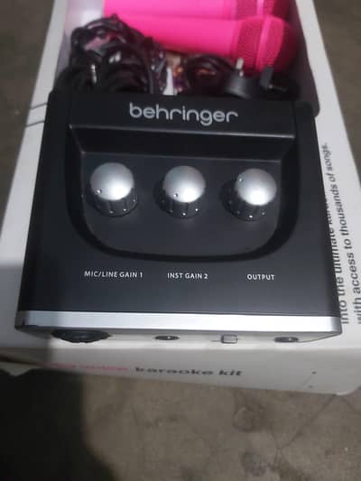 behringer sound card